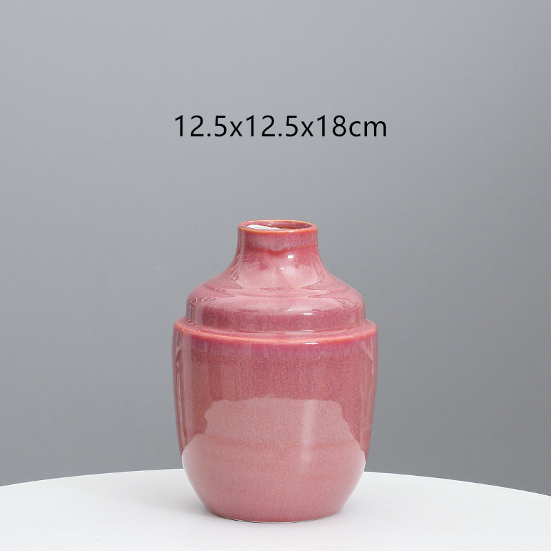 Moderno minimalista casa decoración suave sala de estar decoración Europea ins Estilo Casa pasillo mesa de comedor decoración arte flor Ware