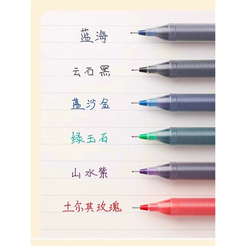 Японская Pilot Pen P500 Gold Label Серия гелевая ручка водяная ручка 0.5 мм большой вместимости полная игла ручка черная синий