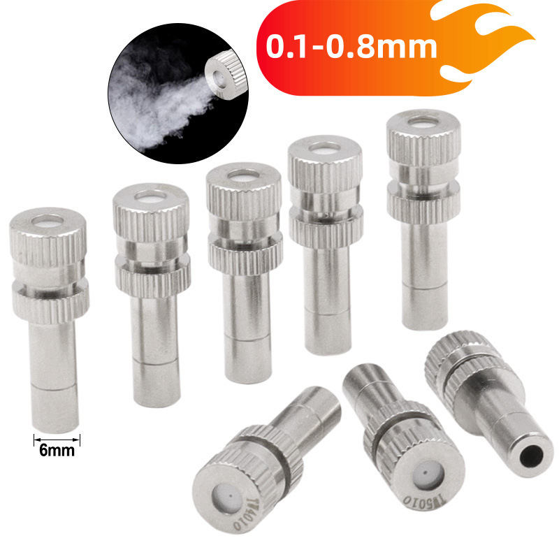 Low pressure quick plug nozzle 6mm 8mm low pressure atomization quick plug nozzle cold mist atomization tap water pressure Low pressure quick plug nozzle 6mm 8mm low pressure atomization quick plug nozzle cold mist atomization tap water pressure