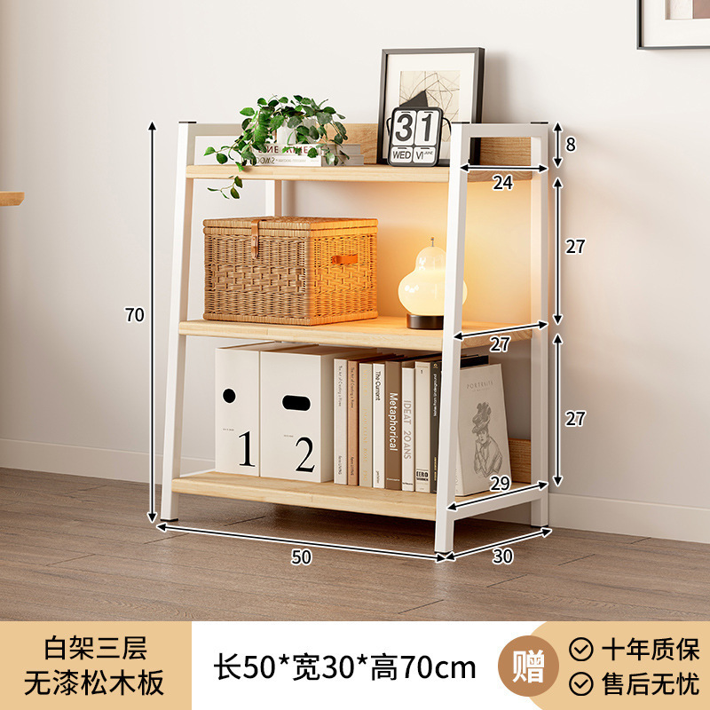 Estante trapezoidal de madera piso a techo hogar almacenamiento multicapa sala de estar balcón sala de estudio dormitorio almacenamiento esquina vitrina