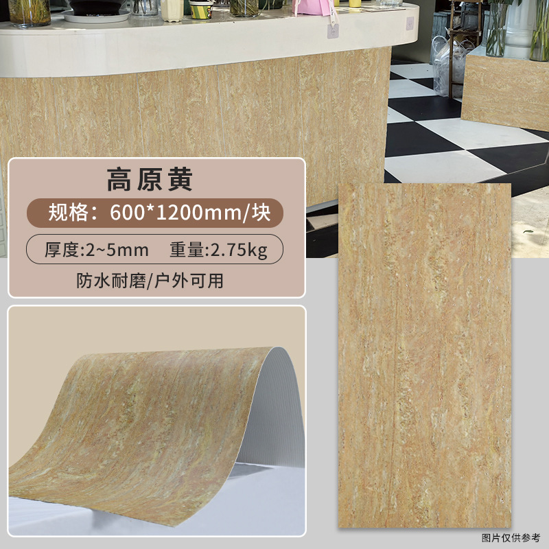 Fábrica de paneles de revestimiento de piedra de cavidad blanda Roma 3D piedra de cavidad flexible porcelana delgada pared de fondo