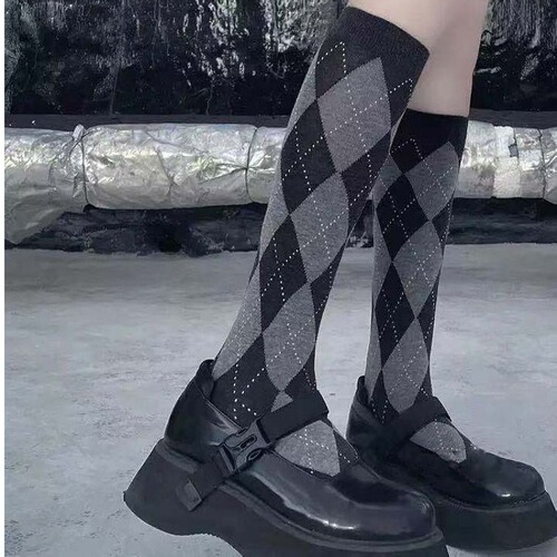 Factory Lace Garter Socks JK Lace Long Socks Ins Trendy Korean Version High Calf Socks For Girls and Boys Autumn Style Japanese Trendy Socks