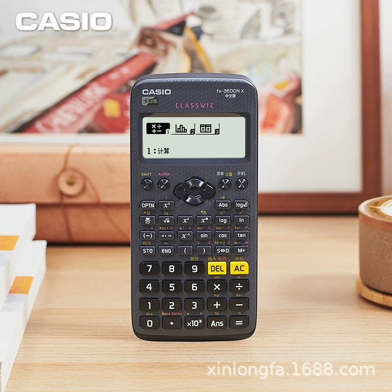 Оригинальный калькулятор функций для китайского языка Casio FX-350CN X, подходящий для студенческих тестов