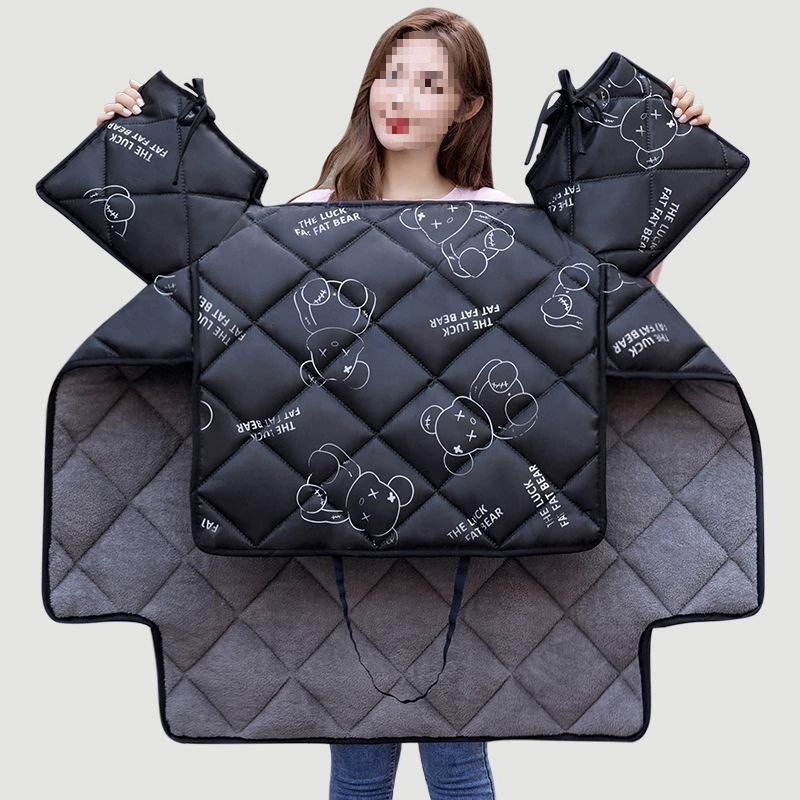 Windproof winter waterproof cold-proof fleece keep warm electric car, increased thickness
