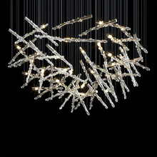 酒店大堂吊灯创意个性复式别墅客厅售楼部商场会所吧台工程灯具