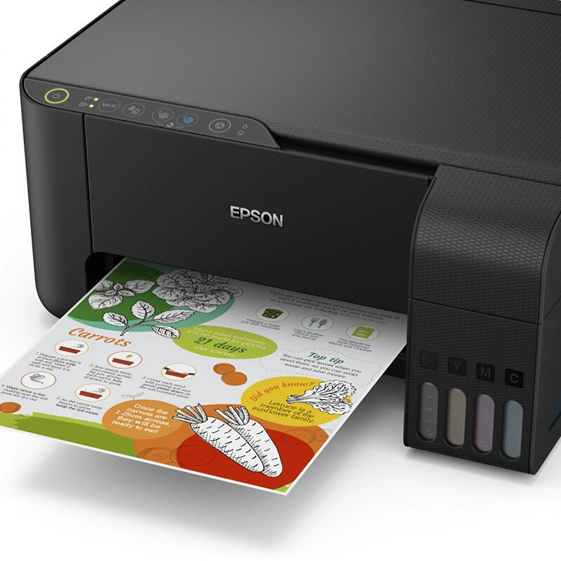 Epson L3558 A4 цветной принтер со СНПЧ: печать, копирование, сканирование, многофункциональный all-in-one, беспроводной