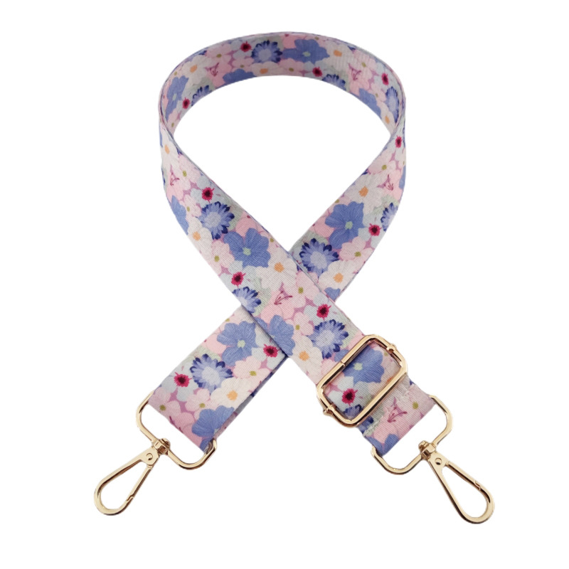 Bag Strap/Shoulder Strap Bags Type All Seasons Polyester Flower Bag Strap