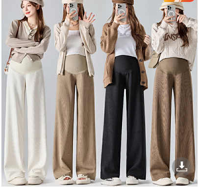 White casual pants 2009-1301 / M