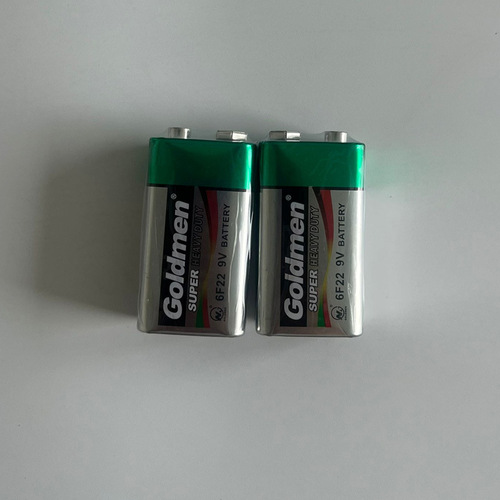Cross-border 9V battery tester microphone battery fire public address alarm battery multi-meter microphone square battery