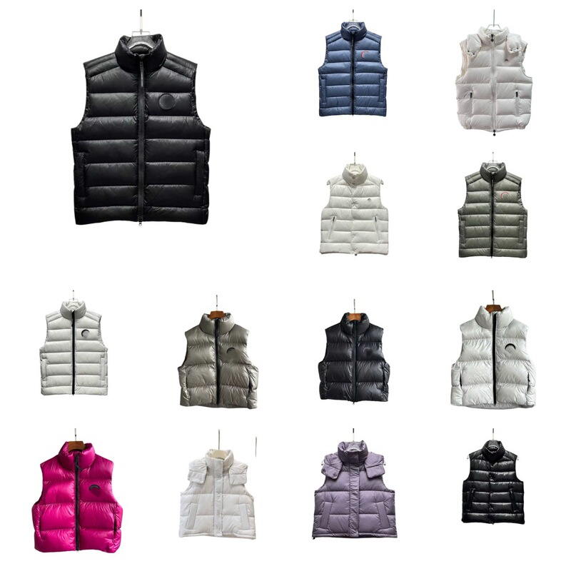 Putian Cross-Border Glossy Cotton Vest for Men and Women, Autumn and Winter Style, Stand Collar, Thickened, Warm, Sleeveless Vest for Outerwear, Export Putian Cross-Border Glossy Cotton Vest for Men and Women, Autumn and Winter Style, Stand Collar, Thickened, Warm, Sleeveless Vest for Outerwear, Export