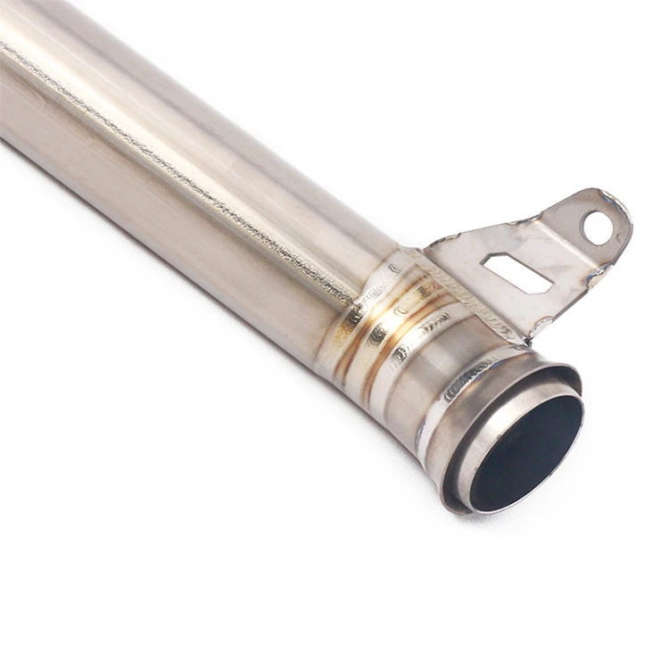 Applicable to KTM Duke690 2012-2017 Motorcycle Modified Exhaust Pipe Stainless Steel Middle Section Transfer