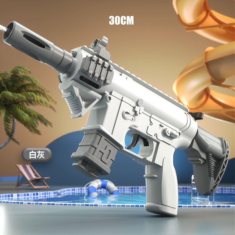 Verano transfronterizo M416 pistola de agua de gran capacidad de acoplamiento de agua recarga manual juguete de regalo de cumpleaños para niños