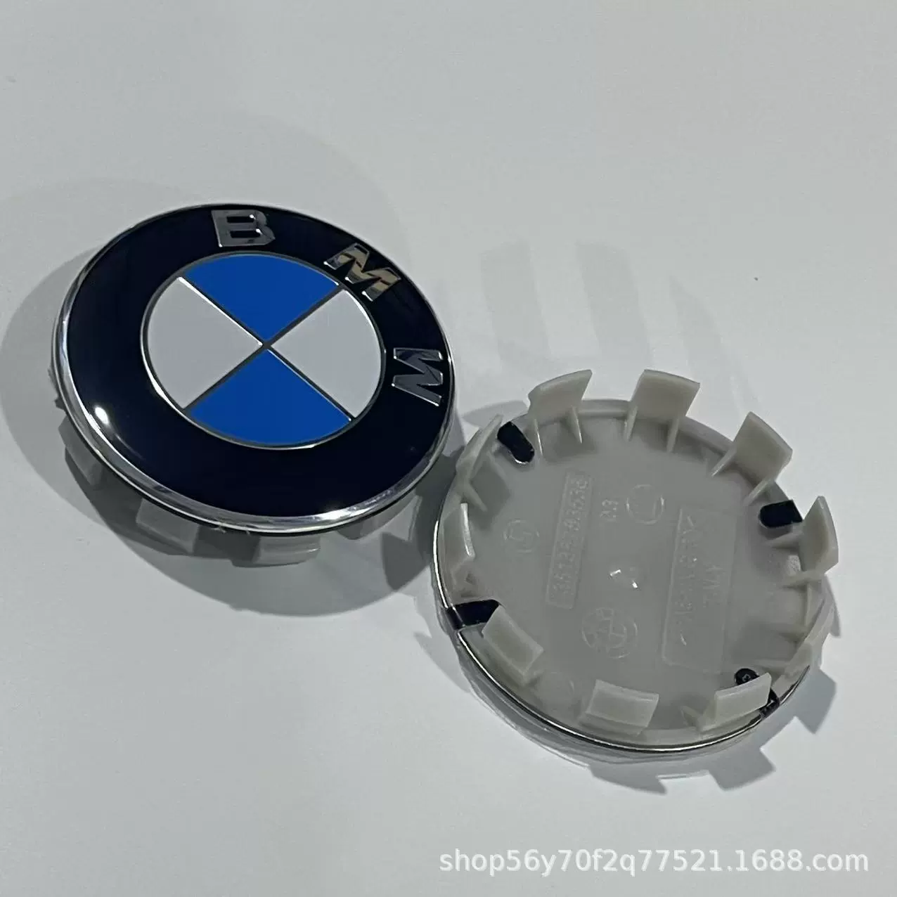 Подходит для колесного колпака BMW синий и белый 68 мм декоративная накладка центровины колеса автомобиля с 10 зубцами