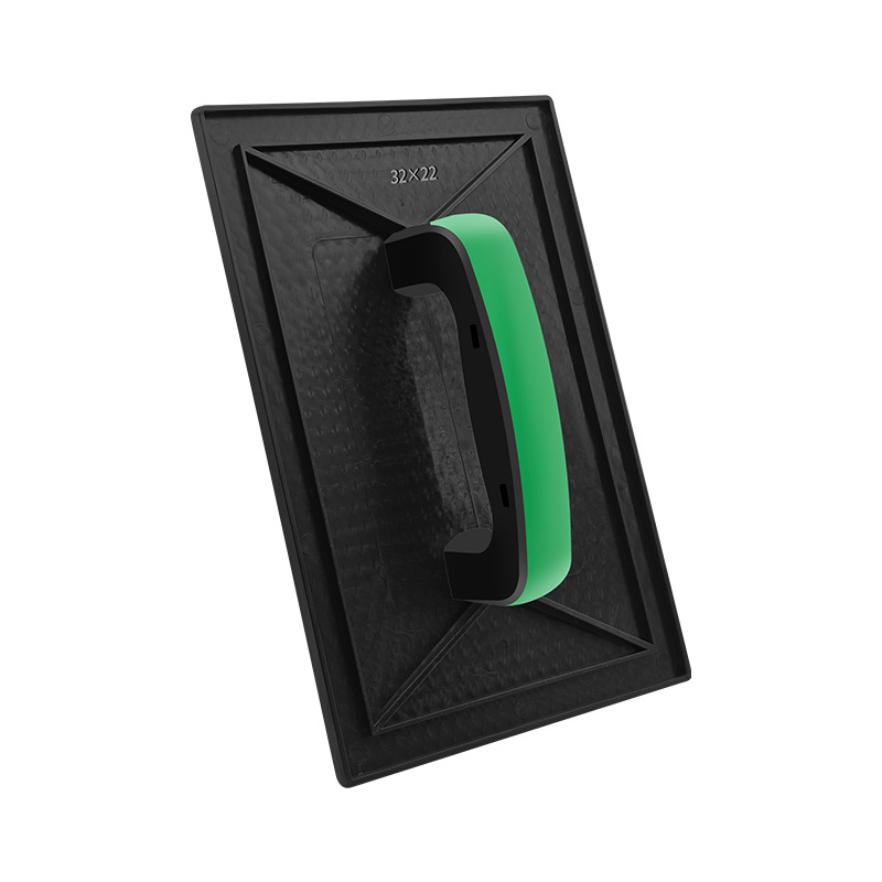 Placa de limpieza personalizada plástico endurecido limpieza horizontal gran mampostería limpieza tablero de arena herramientas de mampostería cemento limpieza