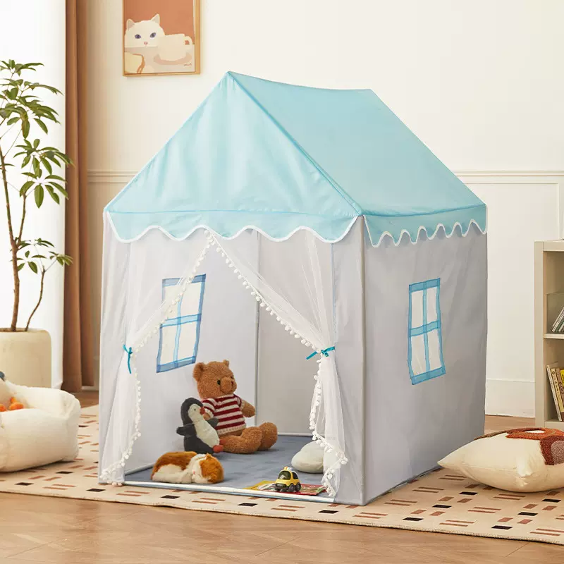 儿童帐篷防蚊午睡室内男孩女孩游戏屋公主城堡过家家小房子