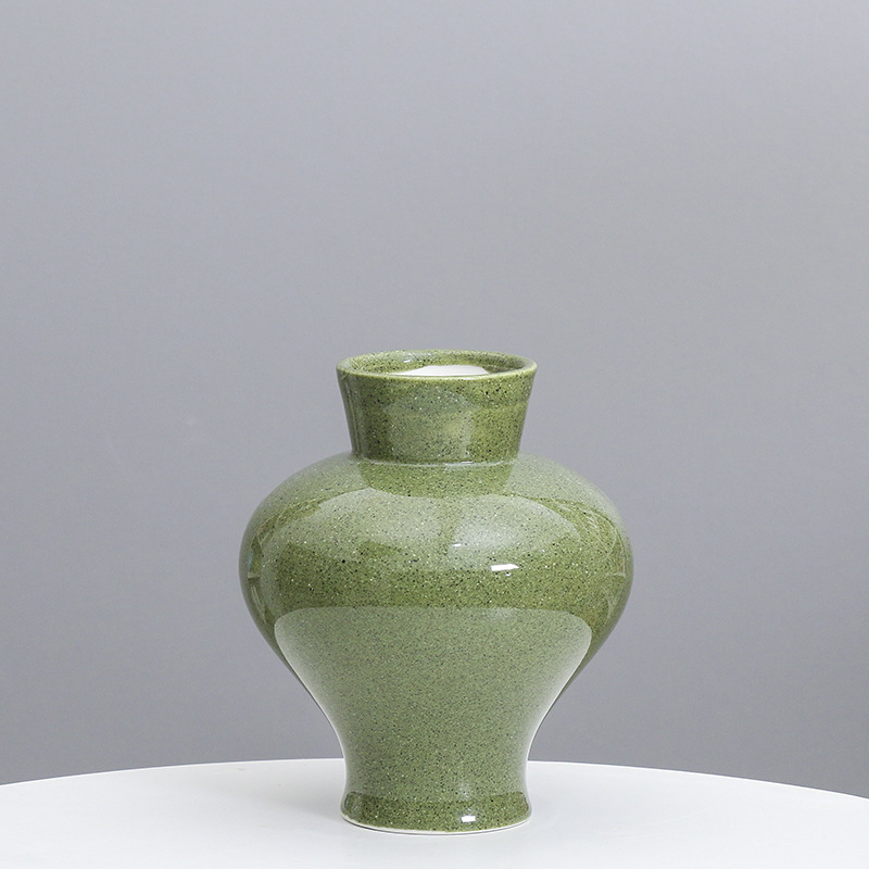 Florero de cerámica decoración del hogar real y falso flor seca arreglo creativo hidropónico moderno simple decoración transfronteriza lote