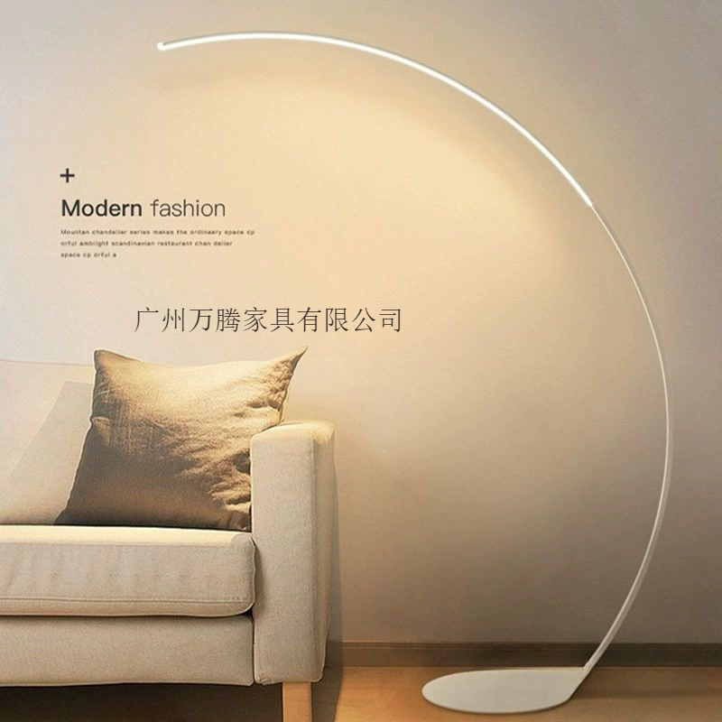LED дизайн креативный искривленный минималистичный торшер для гостиной