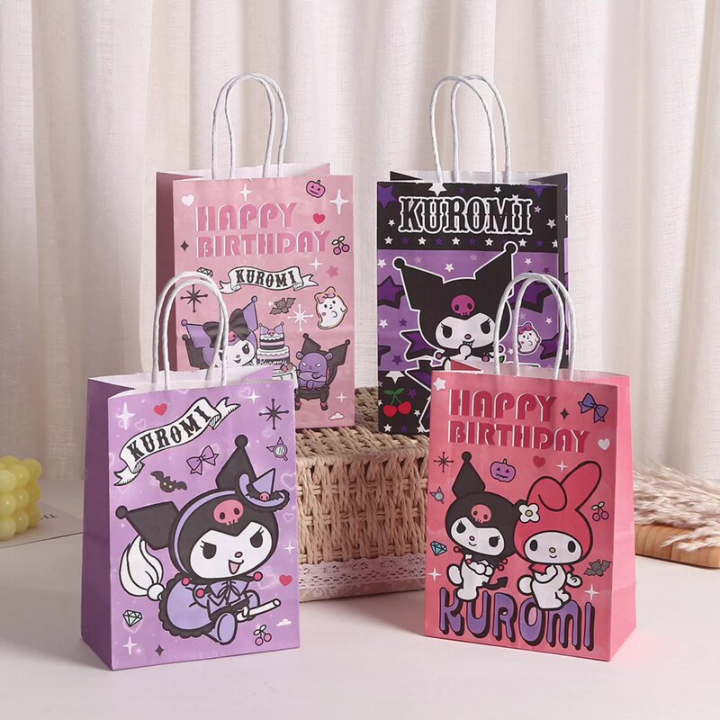 Cute Cartoon Melody Culomi Cinnamon Dog Gift Bag Shopping Portable Paper Bag Children's Day Small Gift Bag