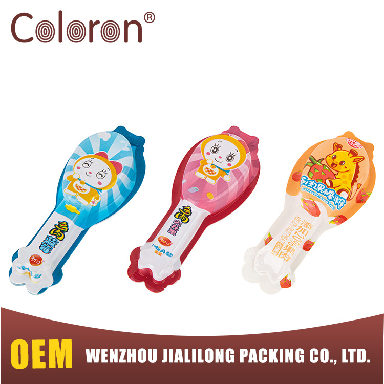 糖果吸塑膜 3D彩色印刷膜 水果软糖包装膜 PVC PET泡罩包装