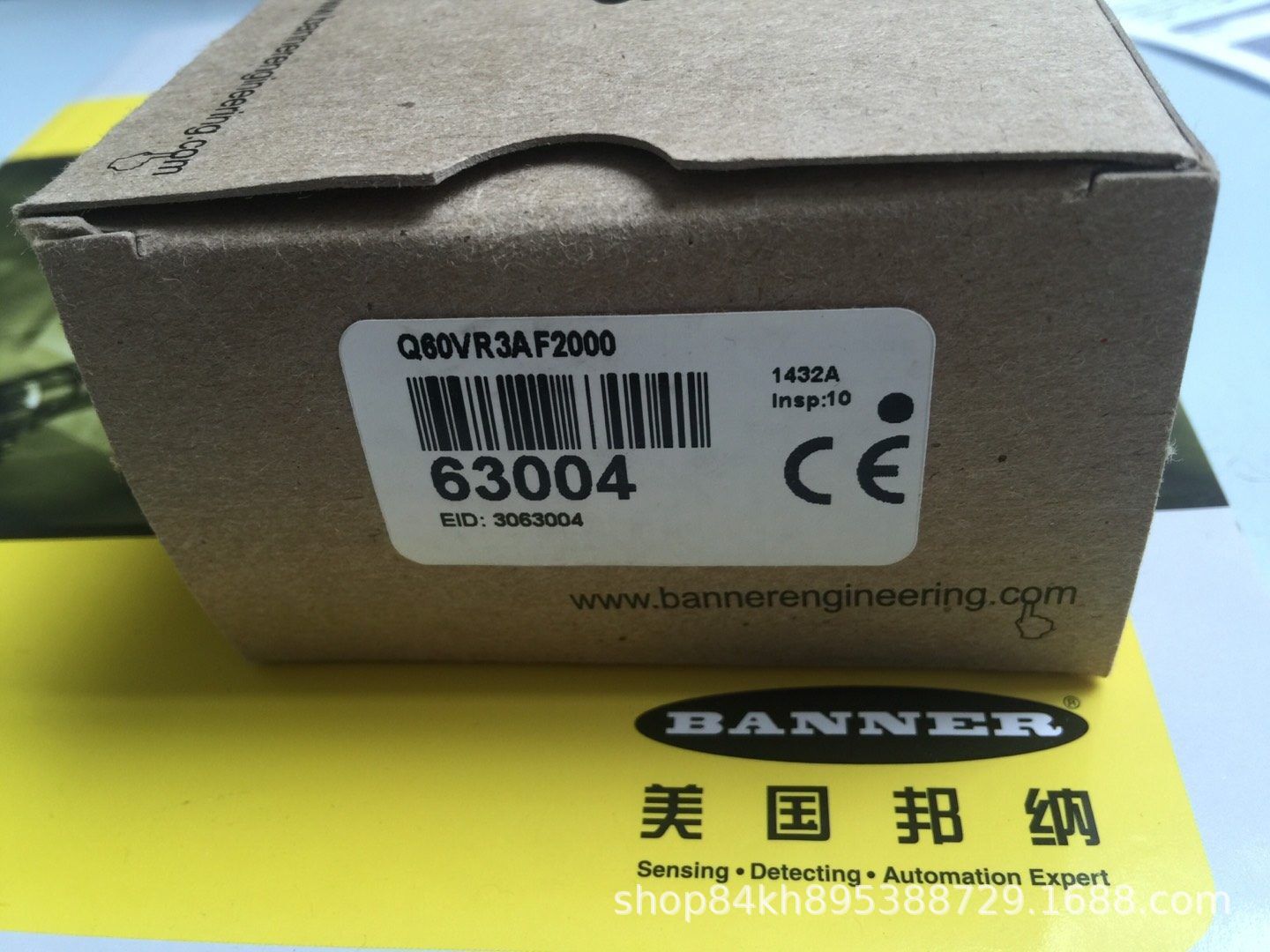 BANNER邦纳 SLPP14-550P88 接近开关 超声波传感器