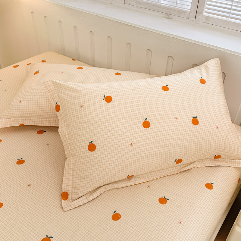 Funda de almohada de algodón de celebridades de Internet Un par de fundas de almohada de algodón 48x74cm Juego completo de fundas de almohada para un solo hogar Funda interior para mujer