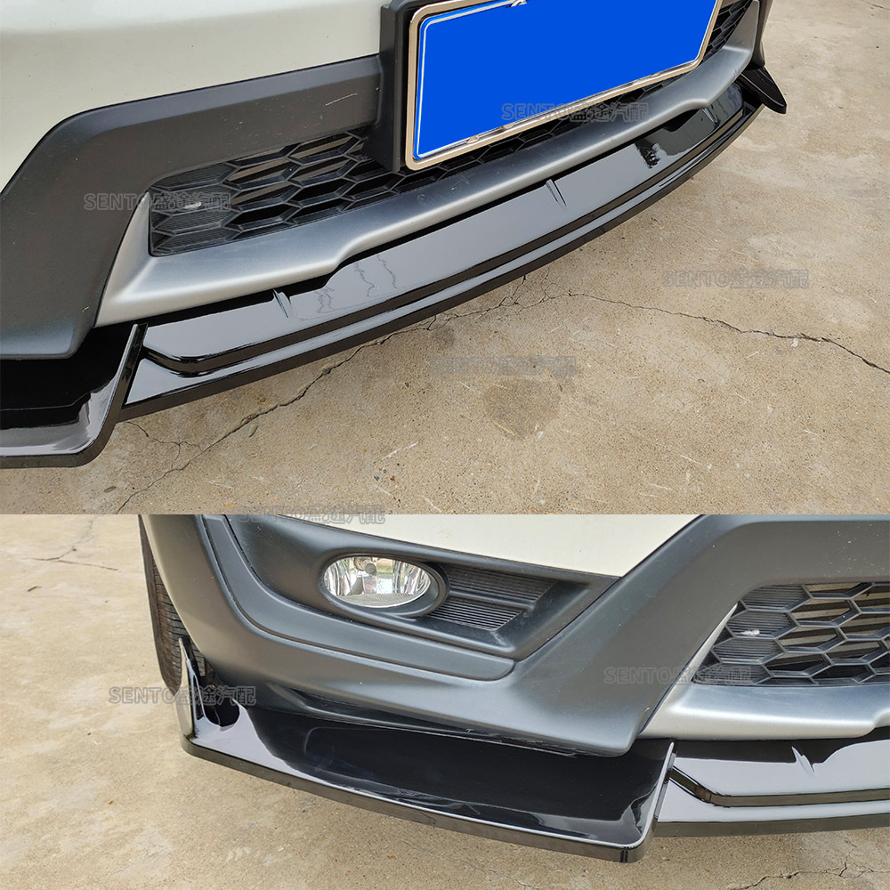 Suitable for 2017-2020 Honda CRV modified front shovel car small surround front bumper front lip lower lip appearance decoration