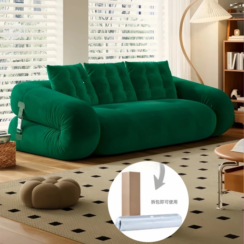 Vacuum Compressed Sofa Bed, Foldable Functional Sofa, Lazy Sofa, Compressed Sofa, High-Density Sponge