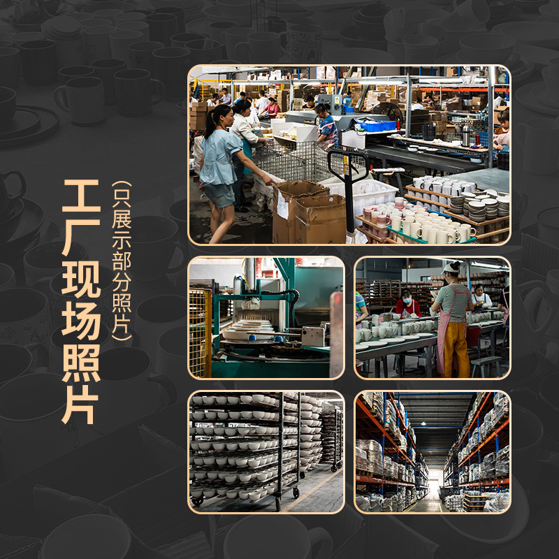 Venta directa de fábrica color crema boca de loto taza de cerámica impresión LOGO puede grabado láser taza de oficina de impresión