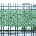 跨境仿真绿植拼接底板地瓜叶 人造仿真绿植装饰围栏遮挡植物篱笆
