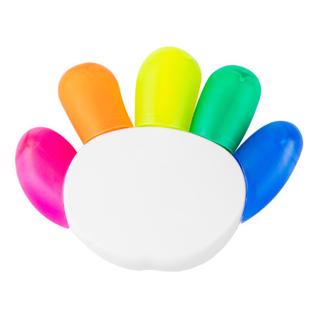 Fluorescente de palma de 5 colores