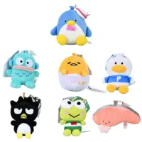 Япония Sanrio Sanrio мини-пряжка в форме сердца Zhixiu в том же стиле Hello Kitty, милая сумка-подвеска, кукла