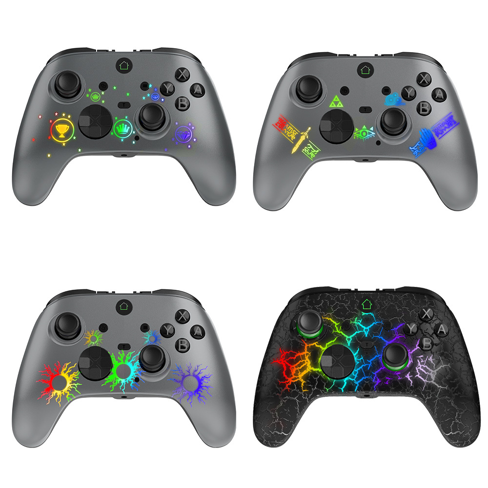 Transfronterizo De La Venta caliente multifuncional Bluetooth GamePad compatible con N-SWITCH Pingguo IOS Android PC360 STEAM