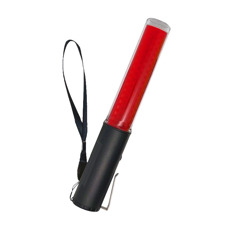 26 センチメートル LED 交通バトン警告灯信号スティック点滅ライト警告スティック信号灯フラッシュスティックグロースティック