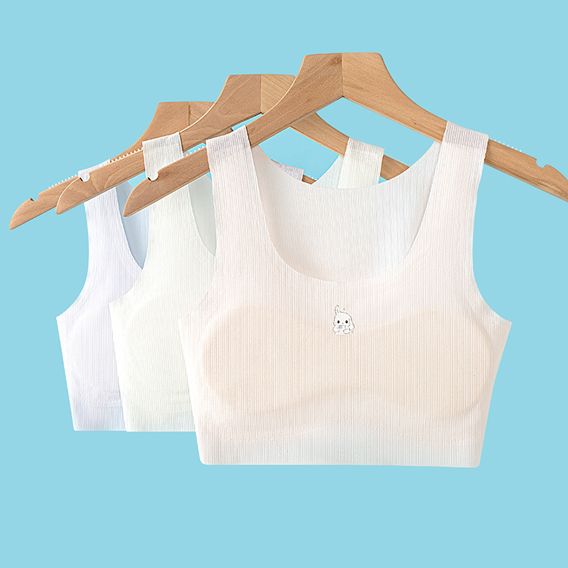 Girls' development underwear Primary School students 7-11 years old little girl Big children small vest children tube top girl bra