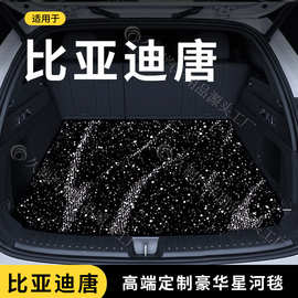 比亚迪唐车型星河后备箱专车专用防滑耐磨加厚地毯后备箱