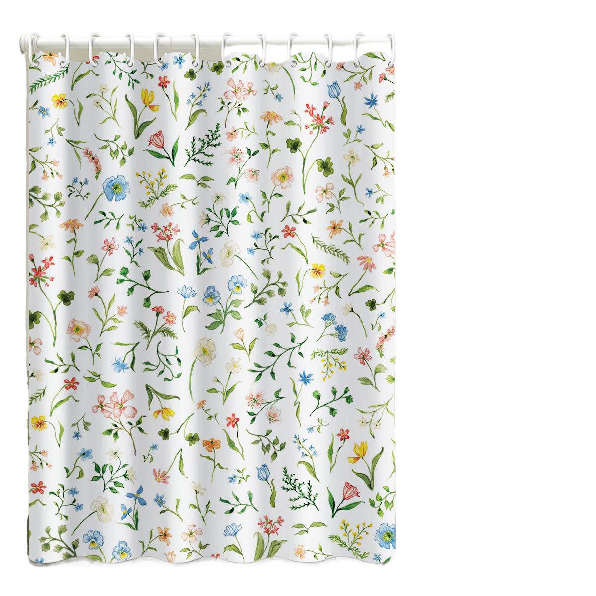 Essential Small Apartments: Waterproof, Mold-resistant, No-drill, Dual-purpose, Thickened Shower Curtain For Dry And Wet_voghion.com