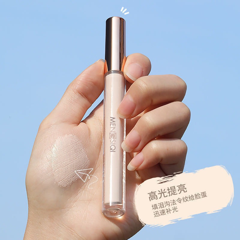 Mengsiqi liquid high gloss cosmetic pencil cement stick two-color nose shadow profile brightening tear ditch concealer matte shadow liquid