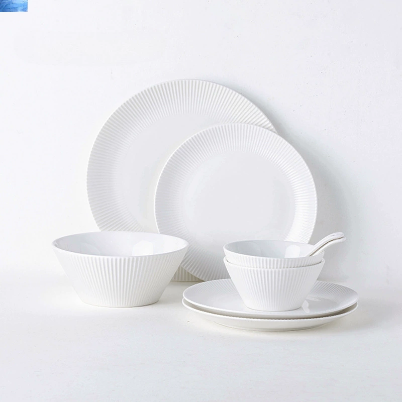 Ceramic dinner plate, tableware, Nordic style