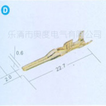 专业供应DJ612-2.0*0.6A，汽车端子