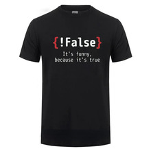 ���羳ŷ�롿Men TShirt !False It's Funny Because It's True