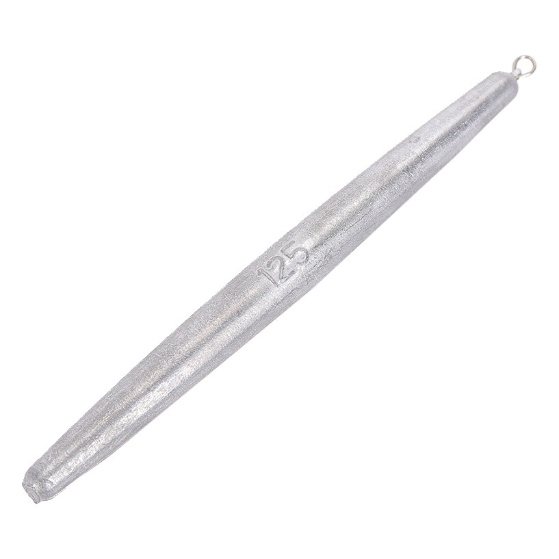 Factory wholesale pen-shaped lead pendant long lead pendant sea pole anti-hanging bottom cylindrical anchor fish lead pendant lead lump