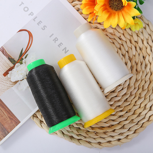 transparent silk threads
