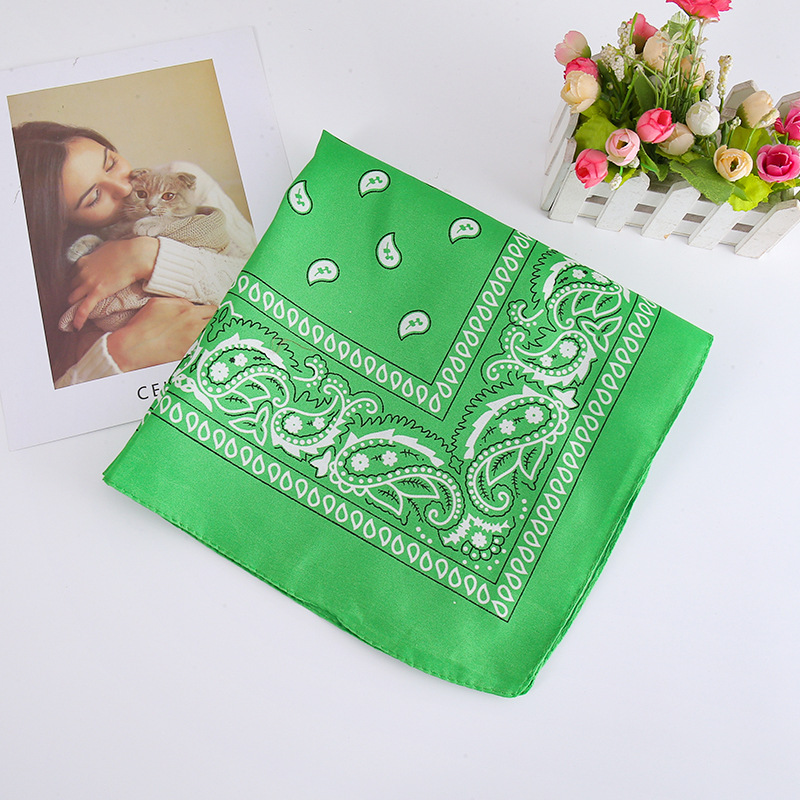 Big Square Hip Hop Street Hip Hop Hijab Corriendo Deportes Fitness Body Ribbon casual bufanda bufanda marea Tiara