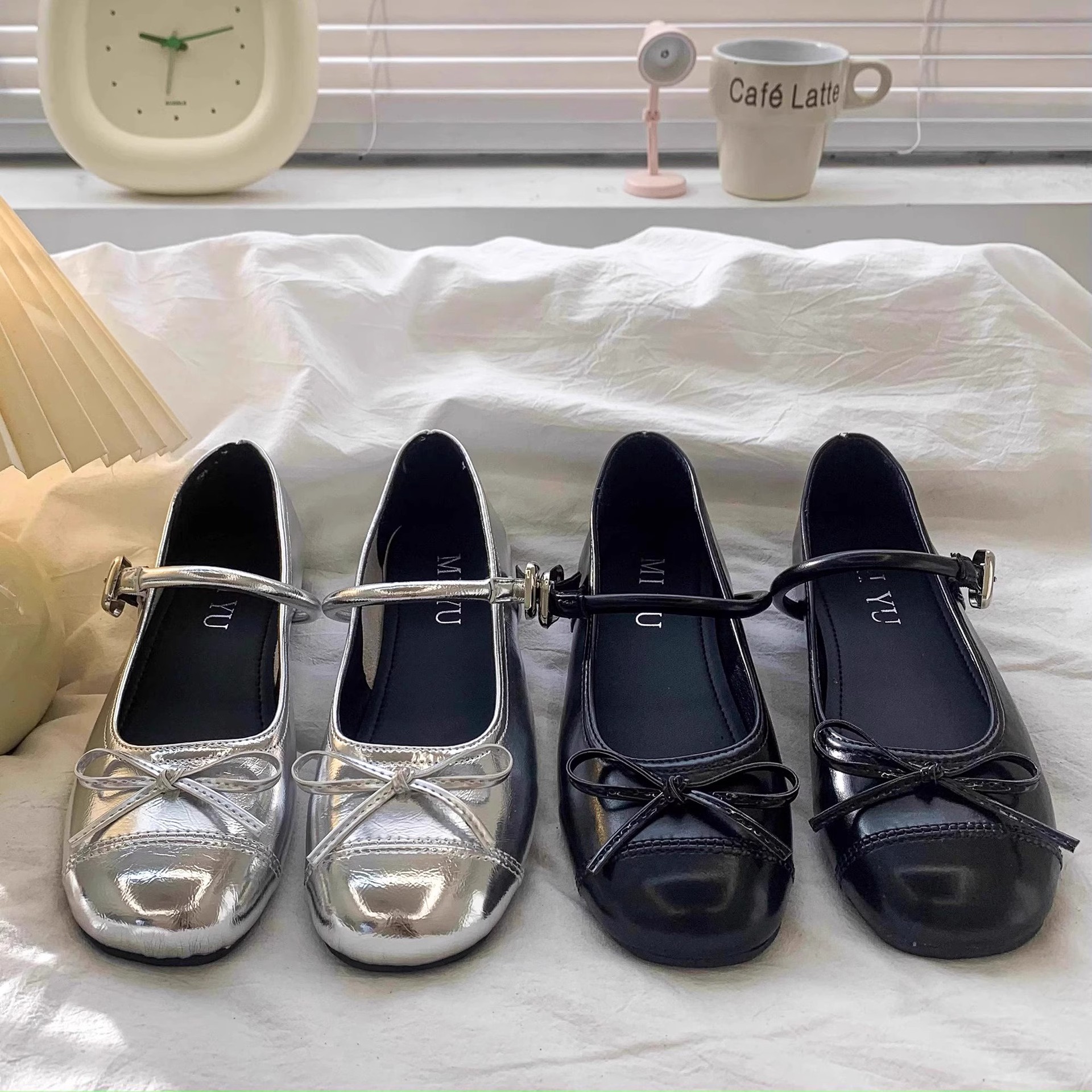 Girls' French Mary Jane Shoes 2025 Spring and Summer New Children's Leather Shoes for Older Kids, Shallow Princess Shoes