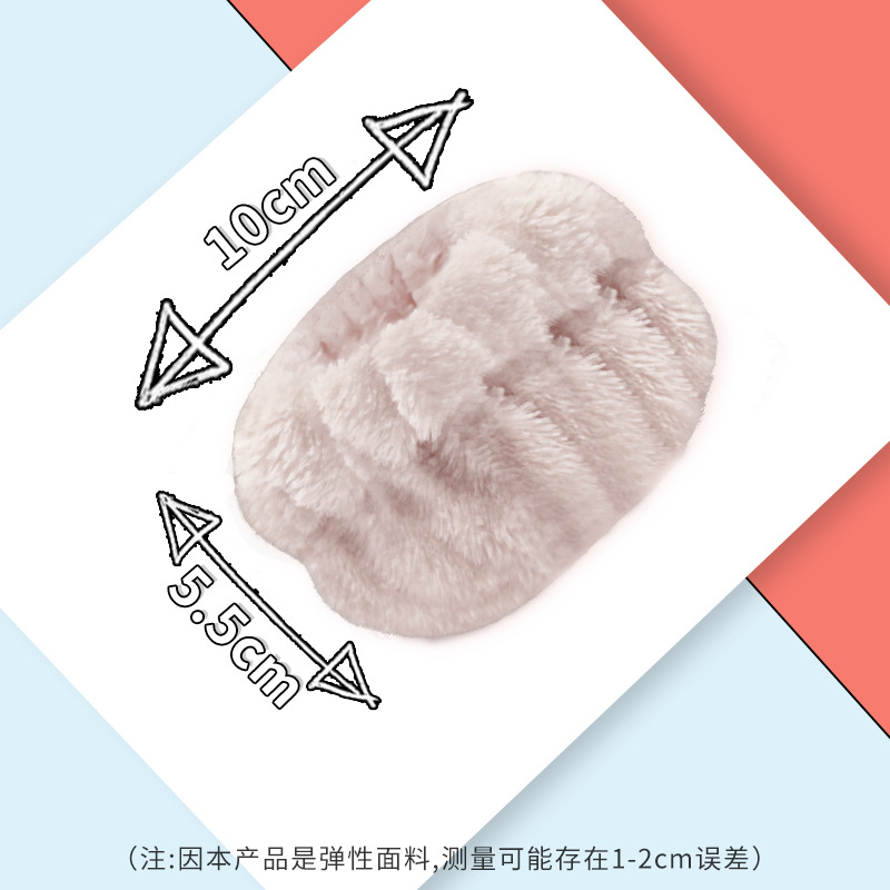 Muñequeras de felpa de coral más vendidas de Amazon, diademas, cintas para el pelo, muñequeras absorbentes, muñequeras cosidas para mujer