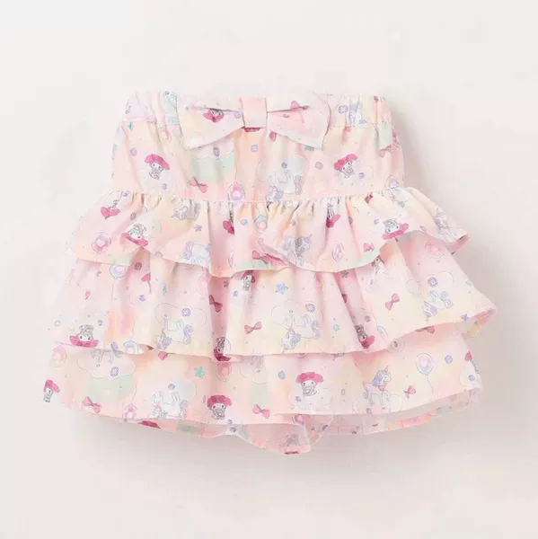 Pink skirt