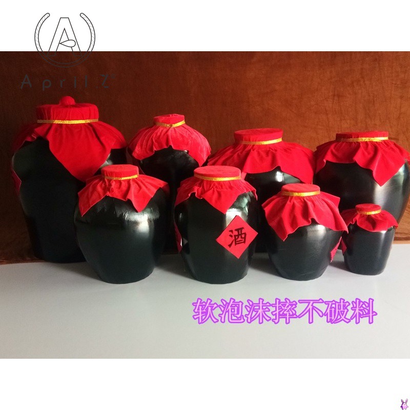 Decorative simulated ancient-style wine pot, fake Han dynasty props for performance, foam costumes, wine utensils, wine jars, wine bottles, wine cans