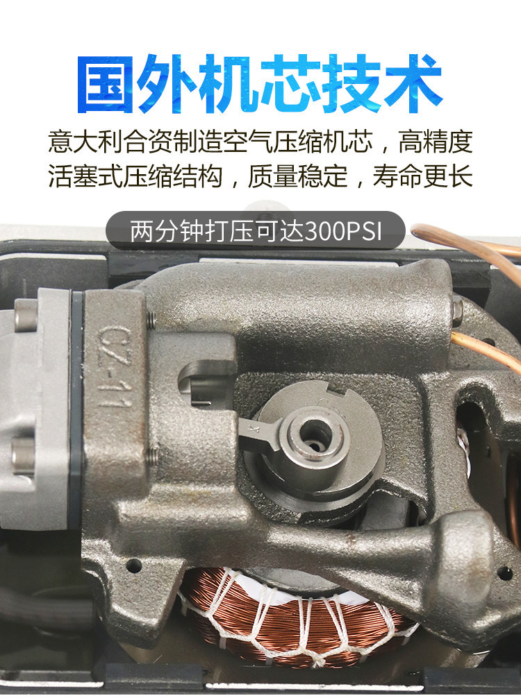 Car air conditioning vacuum pump, small vacuum and inflating pump, dual-use for refrigerant charging and refrigeration repair tool