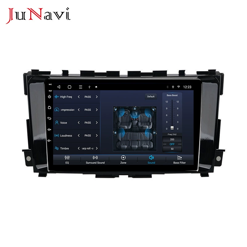 Подходит для Nissan Tianlai 2013-2017, Android большой экран, центральная мультимедийная навигация с Bluetooth, беспроводной CarPlay