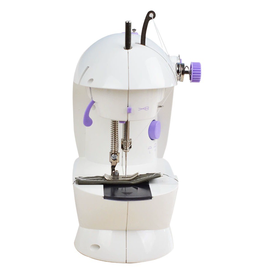 Jiayi 202 электрическая мини настольная бытовая швейная машинка с лампой с ниткорезом 1 кг